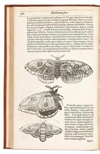 Moffett, Thomas (1553-1604) Insectorum sive Minimorum Animalium Theatrum.